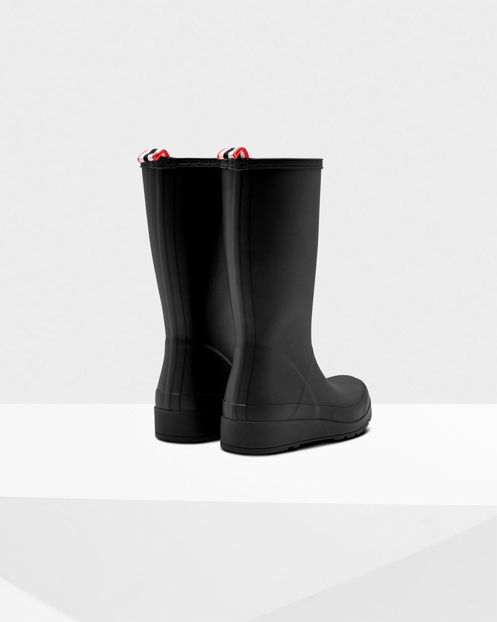 Play Botas Hunter Mujer - Original Tall Rain - Negros - KHNTSGM-38